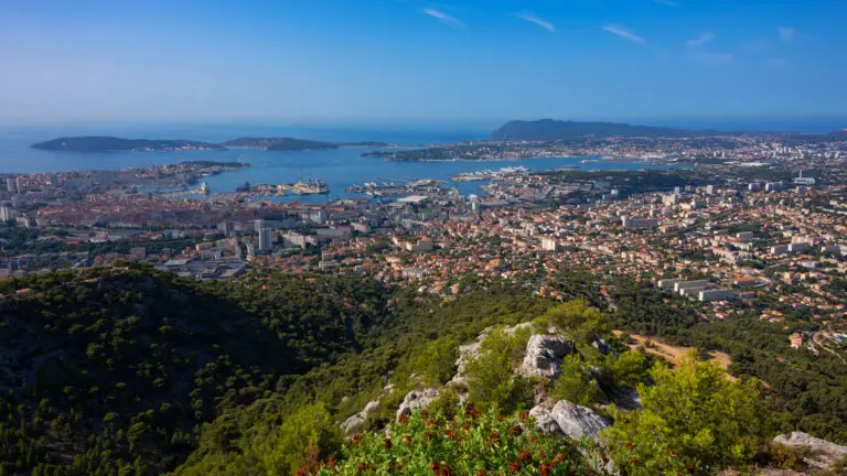 Toulon vue du Faron